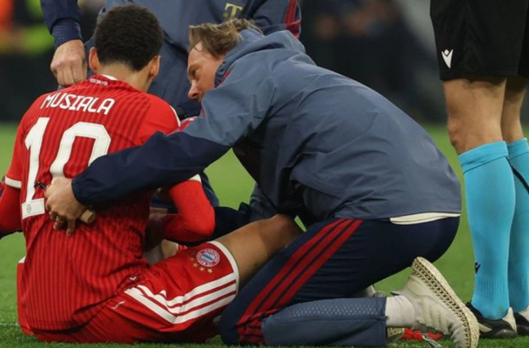 Jamal Musiala sufre problema neurológico tras desplomarse con el Bayern